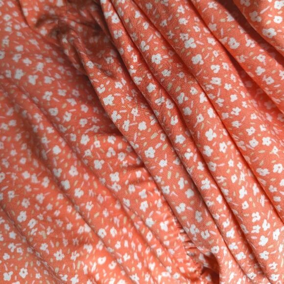 Old Navy Ditzy‎ Floral Sleeveless Soft Wash Woven Rayon Swing Dress Plus Sz XXL - Picture 11 of 13